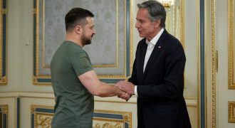 Блинкен приехал в Киев и встретится с Зеленским