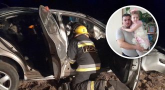 Врезался пьяный водитель: на Кировоградщине в жутком ДТП погиб военный с дочерью