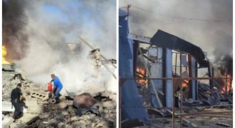 РФ ударила ракетой по зданию полиции в Кривом Роге: есть жертва и много раненых