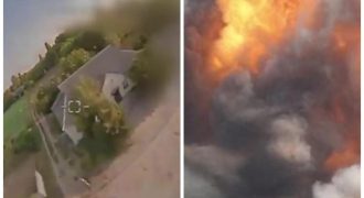 СБУ "проголосовала" досрочно: на Запорожье дрон взорвал "избирательный штаб" РФ