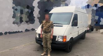 Favbet Foundation передал морпехам ВСУ микроавтобус Volkswagen