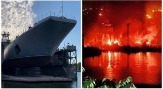 Рубка провалилась, огонь расплавил Минск: новые детали уничтожения БДК РФ