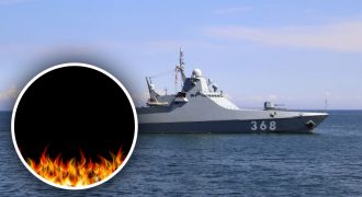 Силы обороны удачно ударили и повредили в Черном море два русских патрульных корабля - СтратКом ВСУ