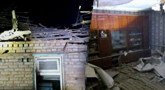 Ночью РФ атаковала Кривой Рог: гремели взрывы, загорелось многоэтажное здание