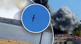 Ракет было минимум две: появилось видео удара по штабу Черноморского флота