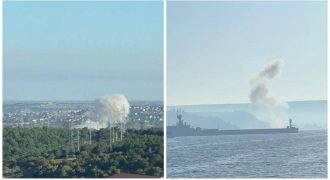 В Севастополе прогремели новые взрывы, в городе падают обломки ракет