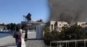 Удар по штаб ЧФ РФ в Севастополе помогли нанести российские офицеры — Kyiv Post