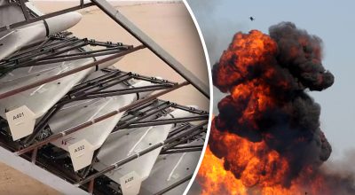 Дрон, вибух Дрон, вибух