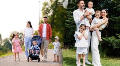 Тимур и Инна Мирошниченко с детьми Тимур и Инна Мирошниченко с детьми