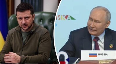 Зеленський, Путін