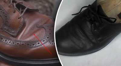 Как разгладить складки на кожаной обуви: будут как новые