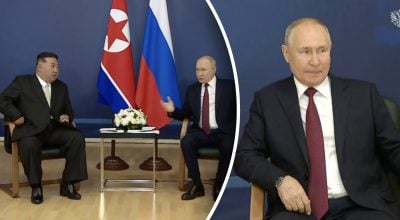 Кім Чен Ин, Путін Кім Чен Ин, Путін