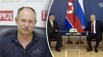 Олег Жданов, Кім Чен Ин, Путін Олег Жданов, Кім Чен Ин, Путін