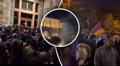 'Прощавай, Росіє!': у Єревані спалахнули антиросійські протести на тлі загострення в Карабаху 'Прощавай, Росіє!': у Єревані спалахнули антиросійські протести на тлі загострення в Карабаху