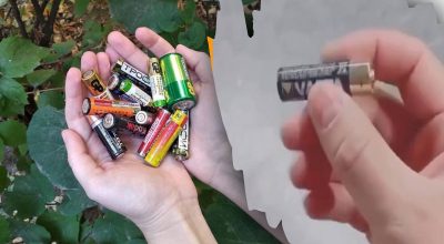 Дедовский лайфхак из детства: почему если кусать батарейку, она работает