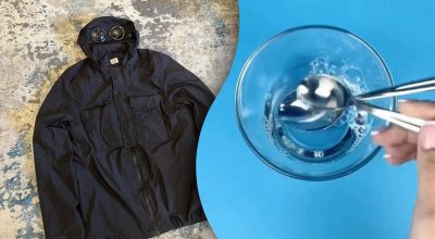 Как почистить куртку без стирки: 3 способа для засаленных пятен
