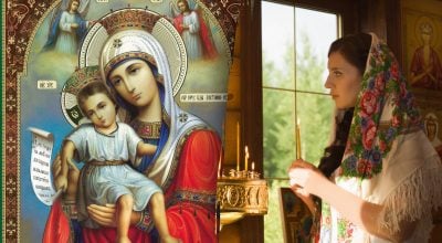 Богородиця, Церква, молитва Богородиця, Церква, молитва