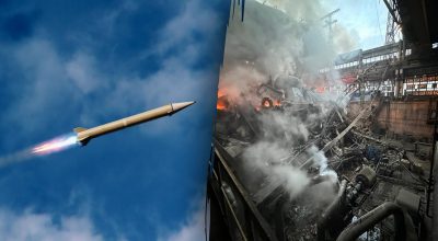 ракета, удар по ТЕС