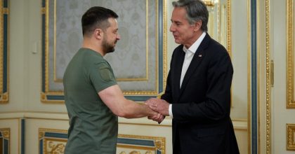 Блинкен приехал в Киев и встретится с Зеленским