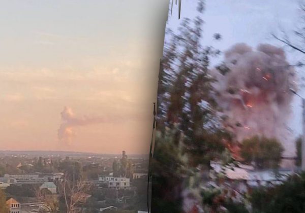 Громко бахнуло и поднялся густой дым: в Крыму сообщают о мощных взрывах