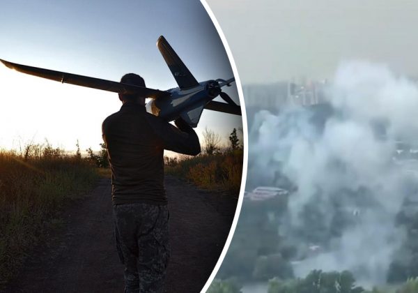 Двойная "бавовна": ГУР атаковало беспилотниками здание ФСБ и завод в Курске - СМИ