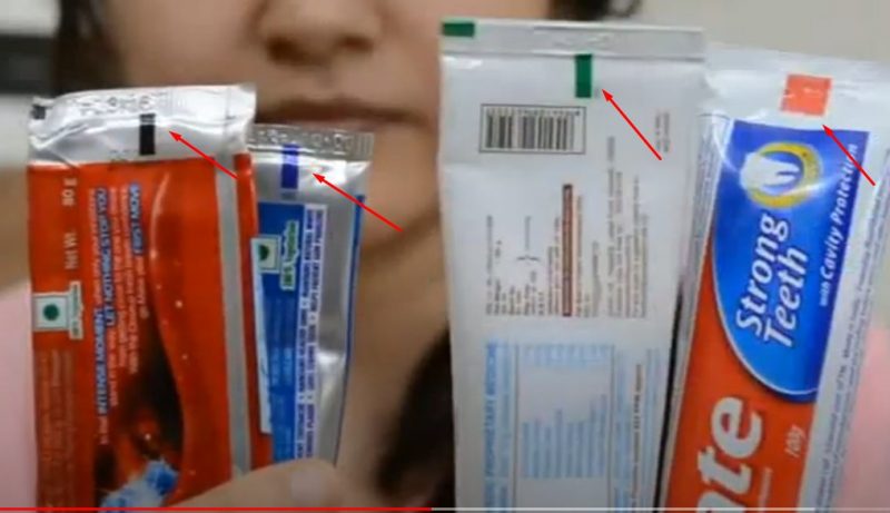 Разоблачаем миф: что означает полоска на тюбике с зубной пастой