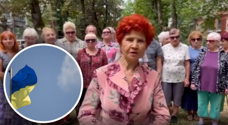 Старушка-лидер "Отрядов Путина" сказала "Слава Украине": журналист разыграл пенсионерку