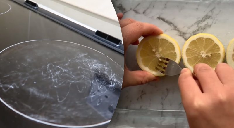 Нужны лишь два ингредиента: как очистить стеклокерамическую плиту от старых пятен