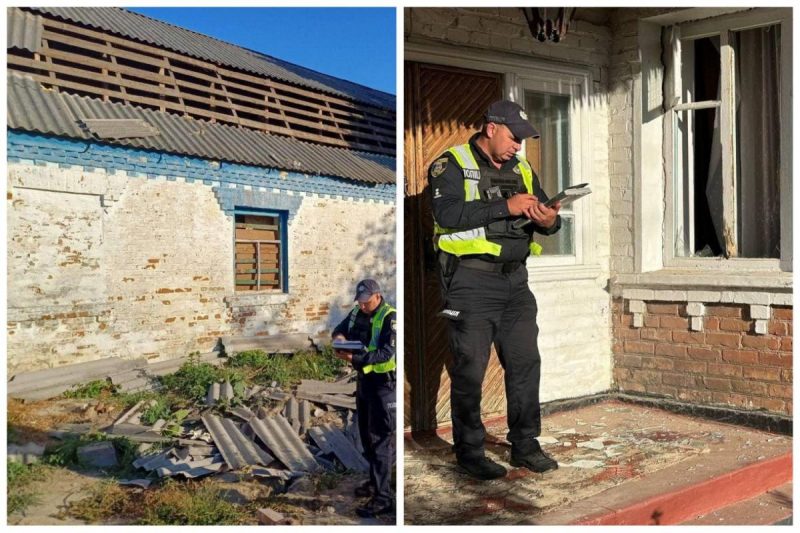 РФ била по Київщині дронами-камікадзе: є поранені, багато руйнувань