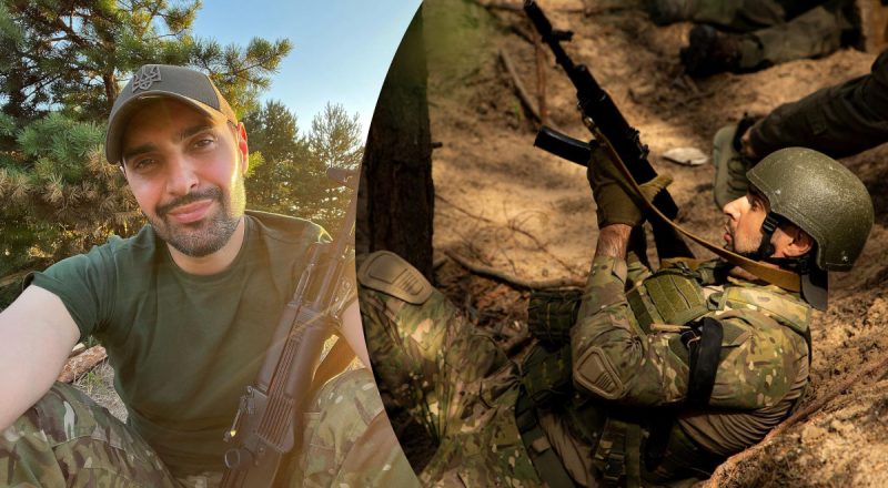Віталій Козловський отримав військову спеціальність та показав бойове посвячення