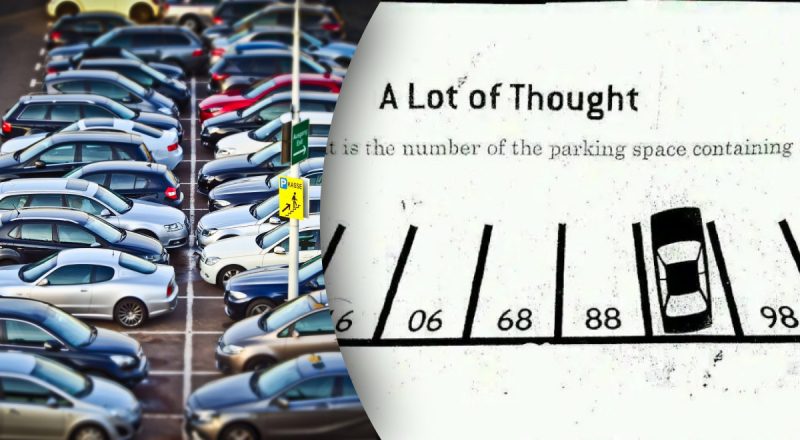 Головоломка для 6-річних дітей ставить дорослих в глухий кут: яке число заховано за автівкою