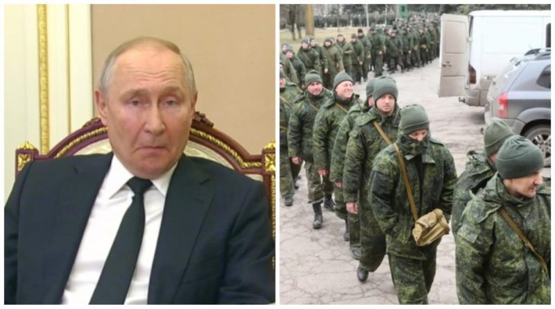 В разгар войны с Украиной: Путин приказал призвать в армию десятки тысяч человек