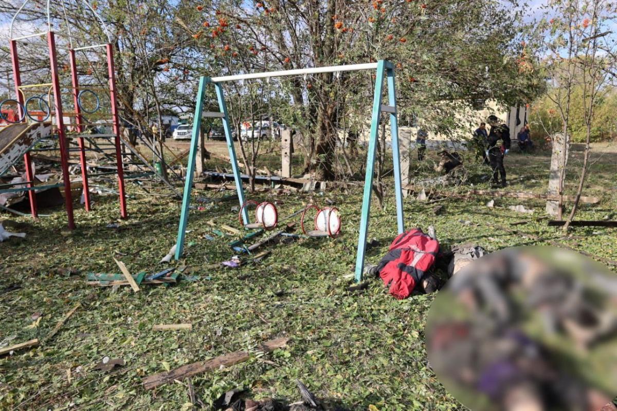 Ракетний удар по селу Гроза у Харківській області Ракетний удар по селу Гроза у Харківській області