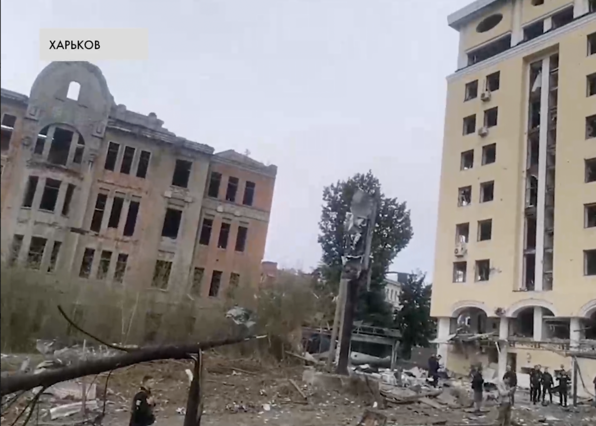 Ракетний удар Росії по Харкову 6 жовтня