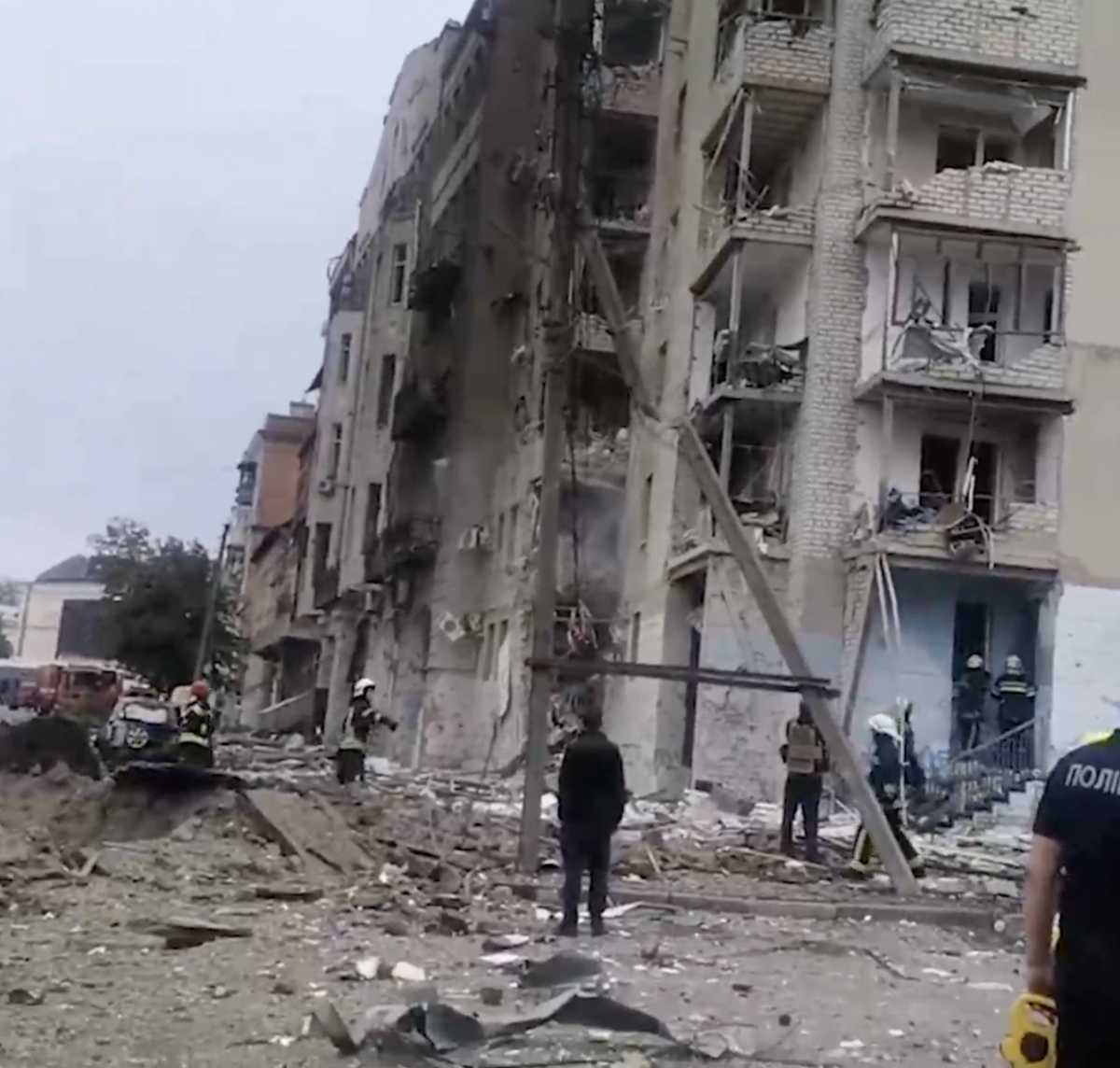 Ракетний удар Росії по Харкову 6 жовтня