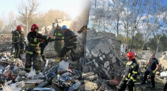 Это были похороны военного: тела погибших в селе Гроза изуродованы и разорваны