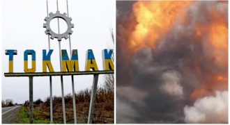 Три прилета по россиянам: в Токмаке взорвали "полицию" и "администрацию" РФ