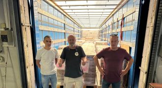 В Украину доставлена партия гумпомощи из Хорватии при поддержке Favbet Foundation