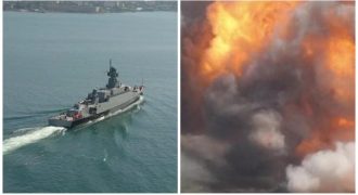 В ВМС назвали потери ЧФ в результате удара по кораблям РФ у берегов Севастополя