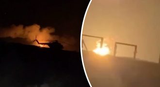 "А вот это БК уже пошел!": появилось видео мощнейшего удара по аэродрому в Бердянске