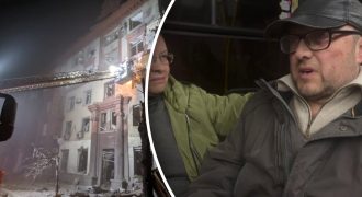 "В пижамах выбежали во двор": жители дома в Запорожье рассказали о ракетном ударе РФ