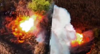 Все горит и дымится: ВСУ уничтожили огромный полевой склад оккупантов