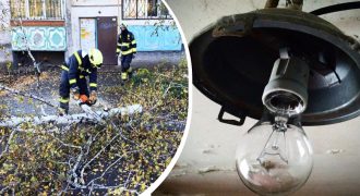 В Украине из-за непогоды в половине областей проблемы со светом – подробности