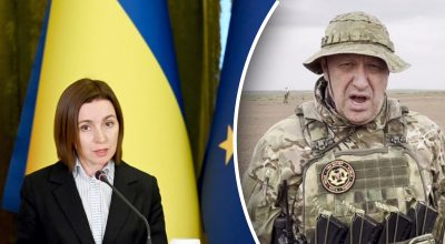 Санду, Пригожин