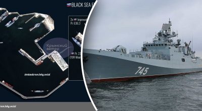 Обидва фрегати Чорноморського флоту пішли з Новоросійська - ЗМІ Обидва фрегати Чорноморського флоту пішли з Новоросійська - ЗМІ