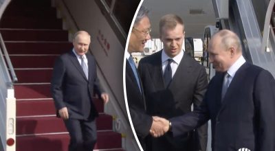 Путін в Китаї  Путін в Китаї