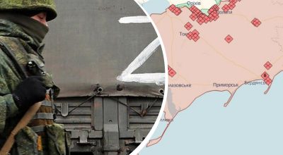 війська РФ, Запорізька область війська РФ, Запорізька область