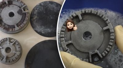 Чим очистити конфорки газової плити Чим очистити конфорки газової плити