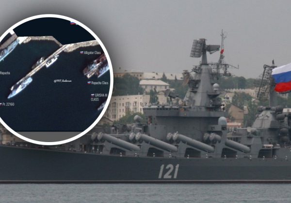 Россия срочно выводит свои судна из Крыма: перебросила 14 кораблей в Новороссийск