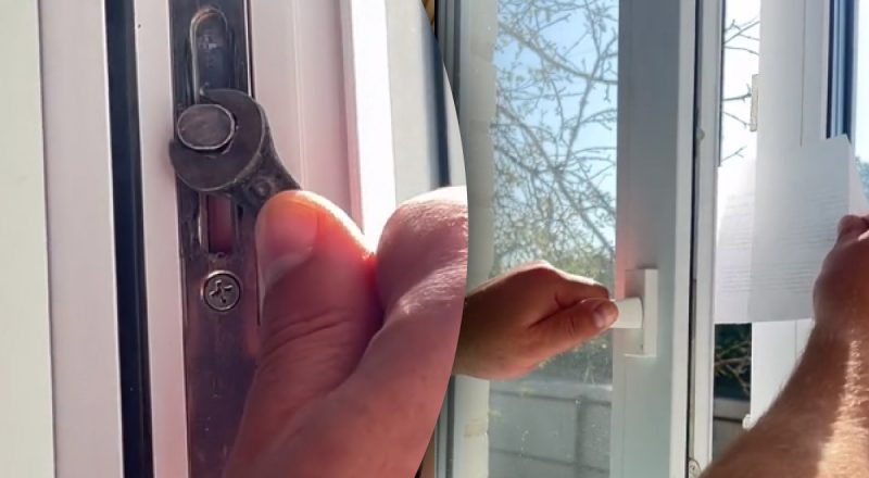 Заклеивать не нужно: мастер на все руки показал, что делать, если тянет из пластиковых окон